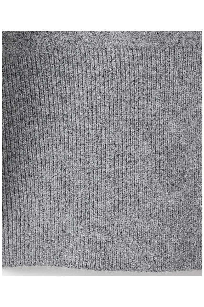 Button-Up Cardigan, Alternate, color, MEDIUM HEATHER GREY