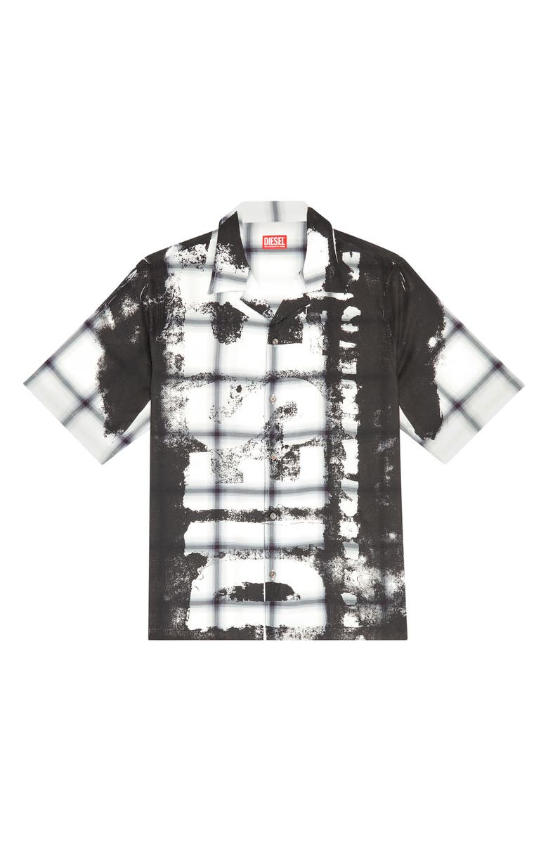 DIESEL<sup>®</sup> S-Nabil Regular Fit Camp Shirt, Alternate, color,