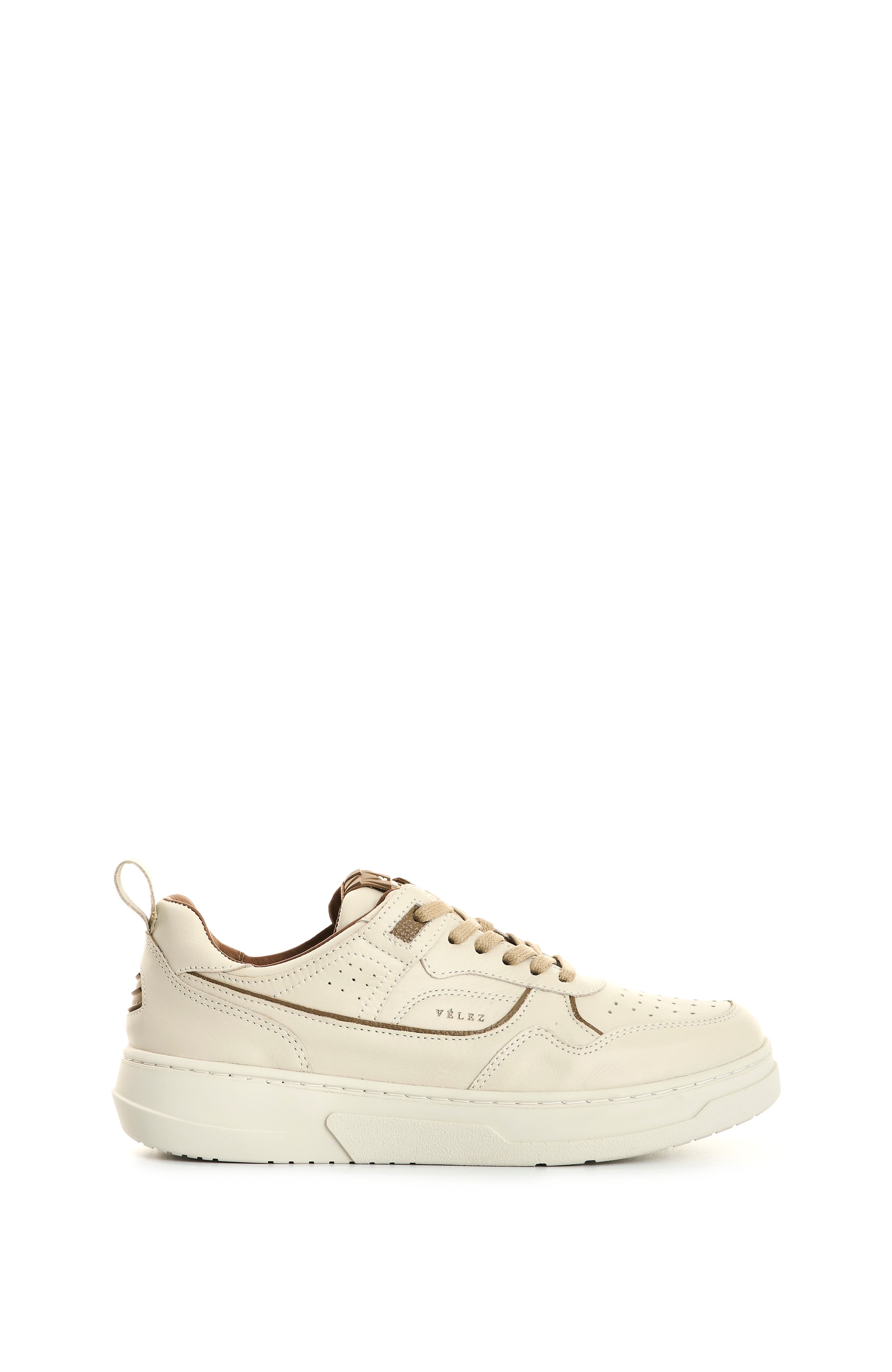 Velez Gomax Leather Sneakers, Main, color, Sand