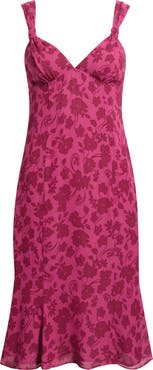 Reformation Macie Georgette Dress