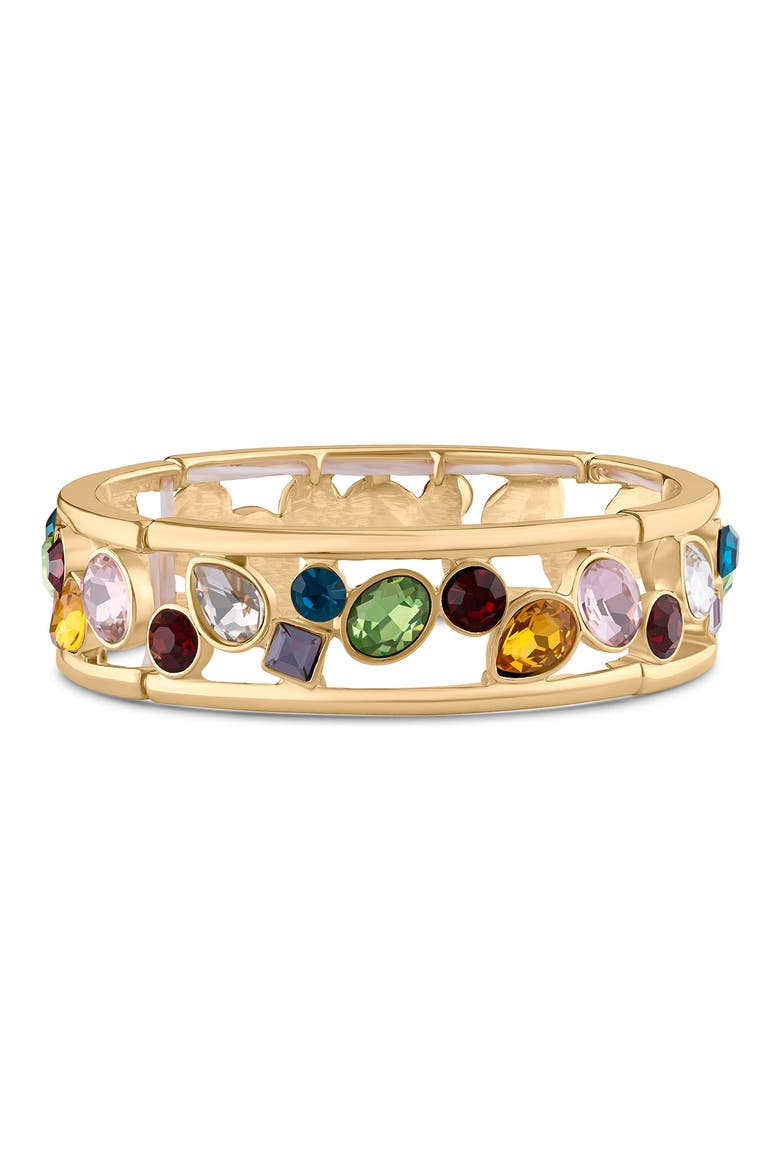Multicolor Stretch Bracelet (Nordstrom Exclusive), Main, color, MULTI/ GOLD