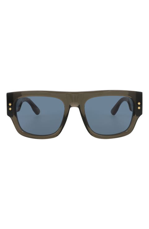 Novelty 54mm Rectangular Sunglasses