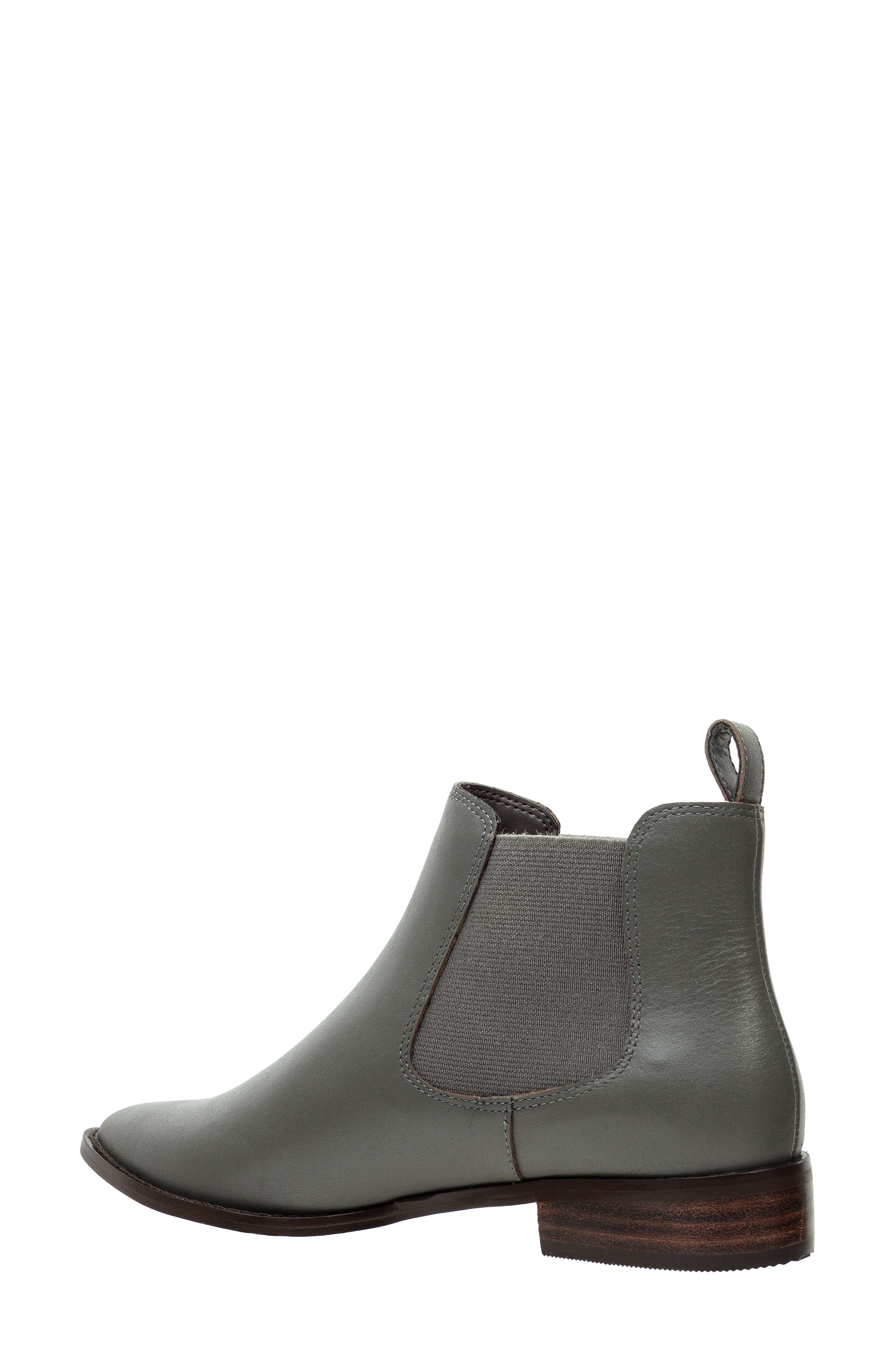 Linea Paolo Zoey Pointed Toe Chelsea Boot, Alternate, color, Stone
