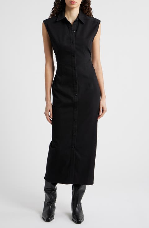 Leah Airflex Midi Shirtdress