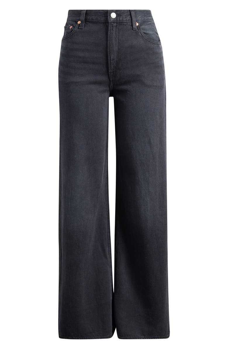 Levi's Ribcage High Waist Wide Leg Jeans, Main, color, None Your Business