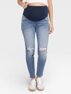 MOTHERHOOD MATERNITY Secret Fit Ankle Length Skinny Jeans