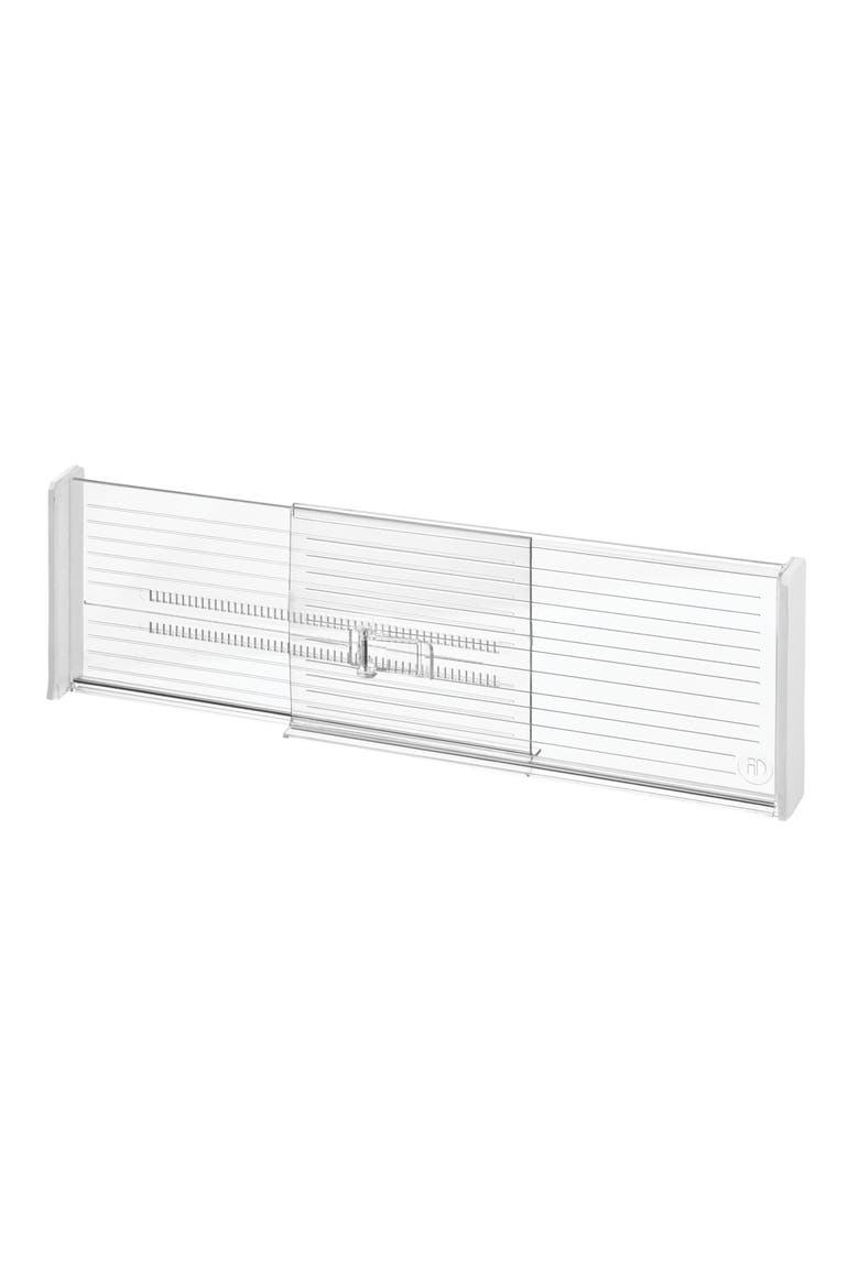 Recycled Plastic Adjustable Drawer Dividers - Set of 2 - Clear, Alternate, color, Clear