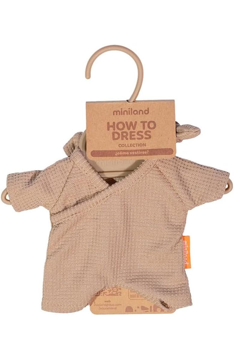 Miniland Doll Outfit for 8 1/4" Miniland Dolls, Main, color, Multi