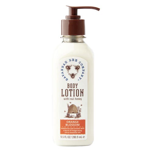 Savannah Bee Company Body Lotion In Orange Blossom Honey