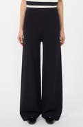 MM by Max Mara Rum Wide Leg Pants