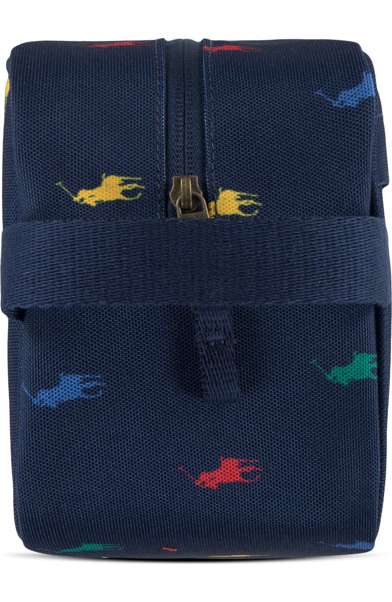 Ralph Lauren Kids' Pony Embroidered Dopp Kit, Alternate, color,
