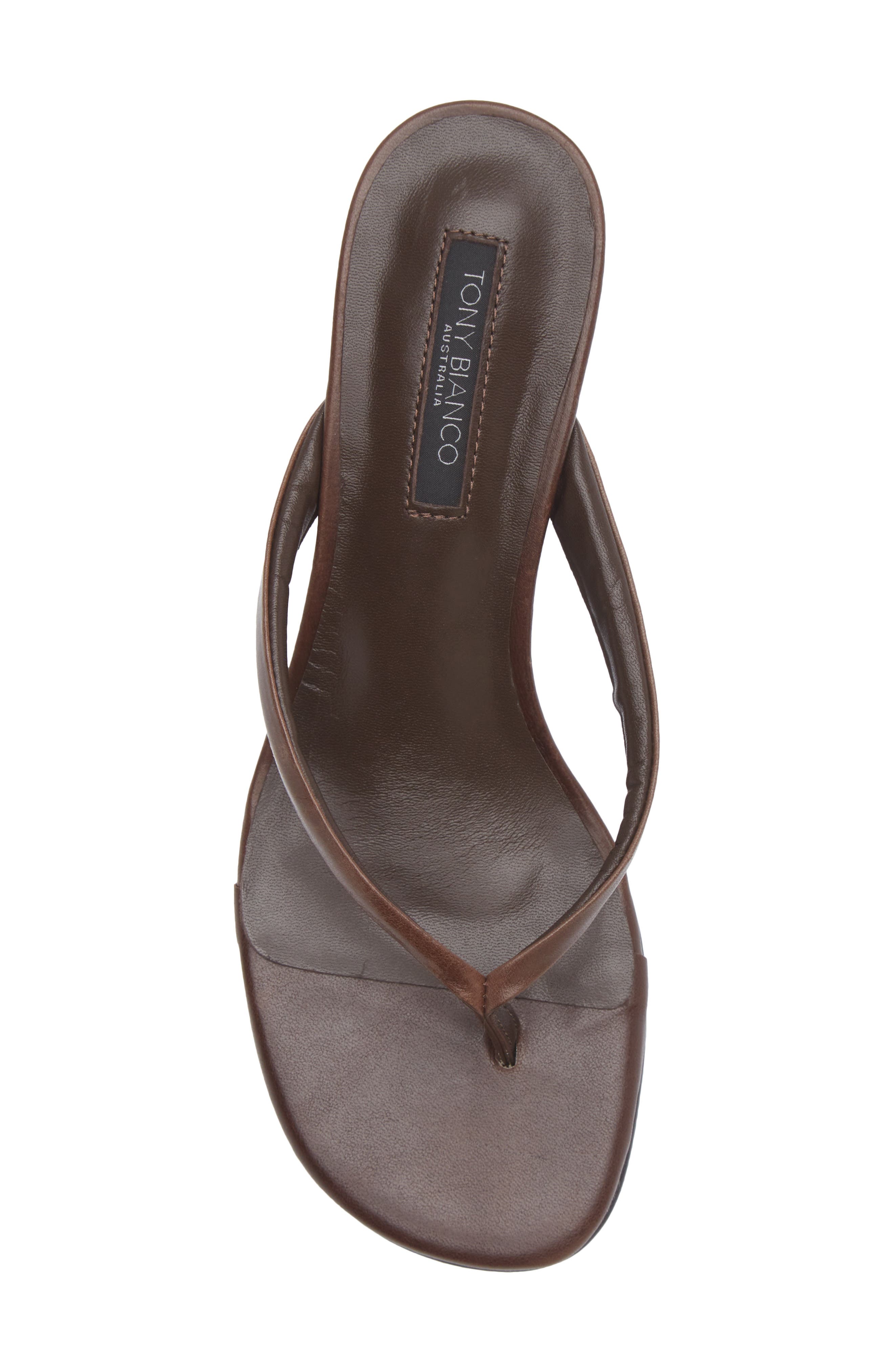Tony Bianco Edgy Wedge Sandal, Alternate, color, Choc Vintage