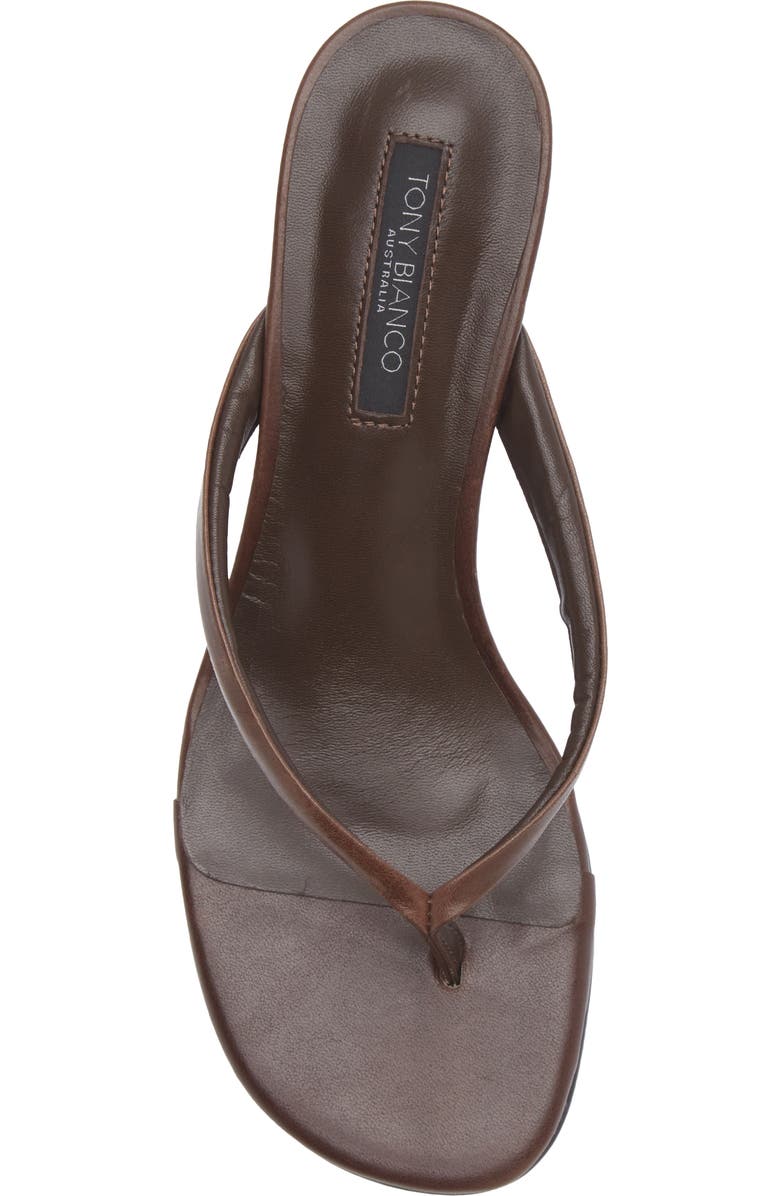 Tony Bianco Edgy Wedge Sandal, Alternate, color, Choc Vintage
