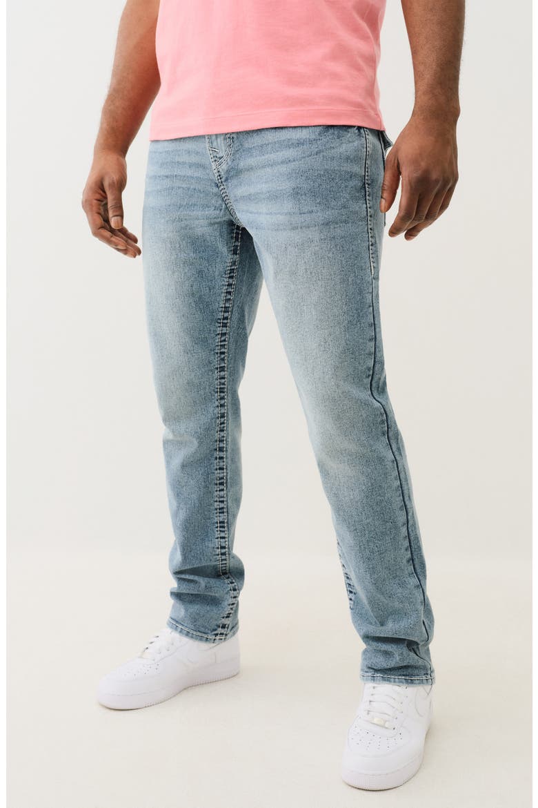 Geno Big T Flap Slim Fit Jeans, Alternate, color, LIGHT MELLOW WASH