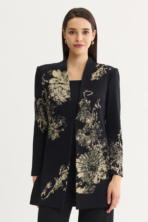 Lurex Knit Jacket