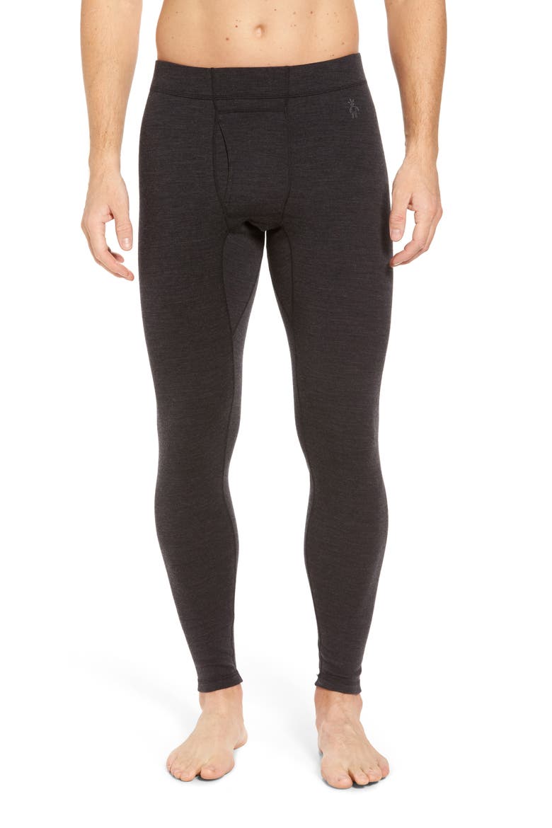 Merino 250 Base Layer Bottoms, Main, color, CHARCOAL HEATHER