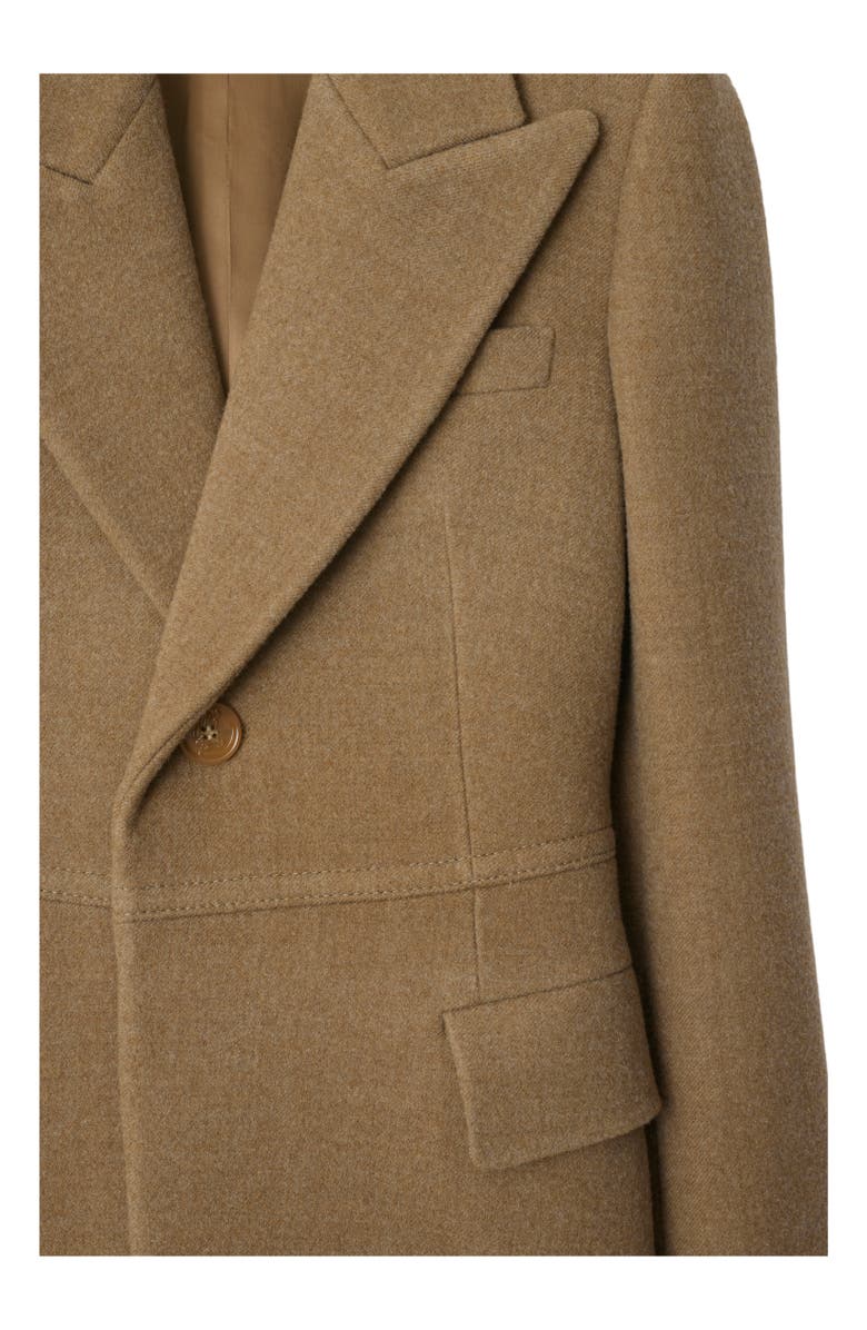 Burberry Wool Tailored Coat, Alternate, color, 