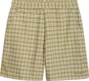 Carhartt Work In Progress Kander Plaid Cotton Shorts