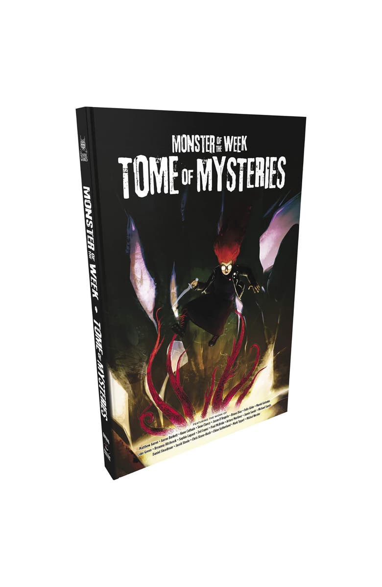 Evil Hat Monster Of The Week, Tome Of Mysteries Hardcover RPG Supplement Book, Main, color, Multicolored