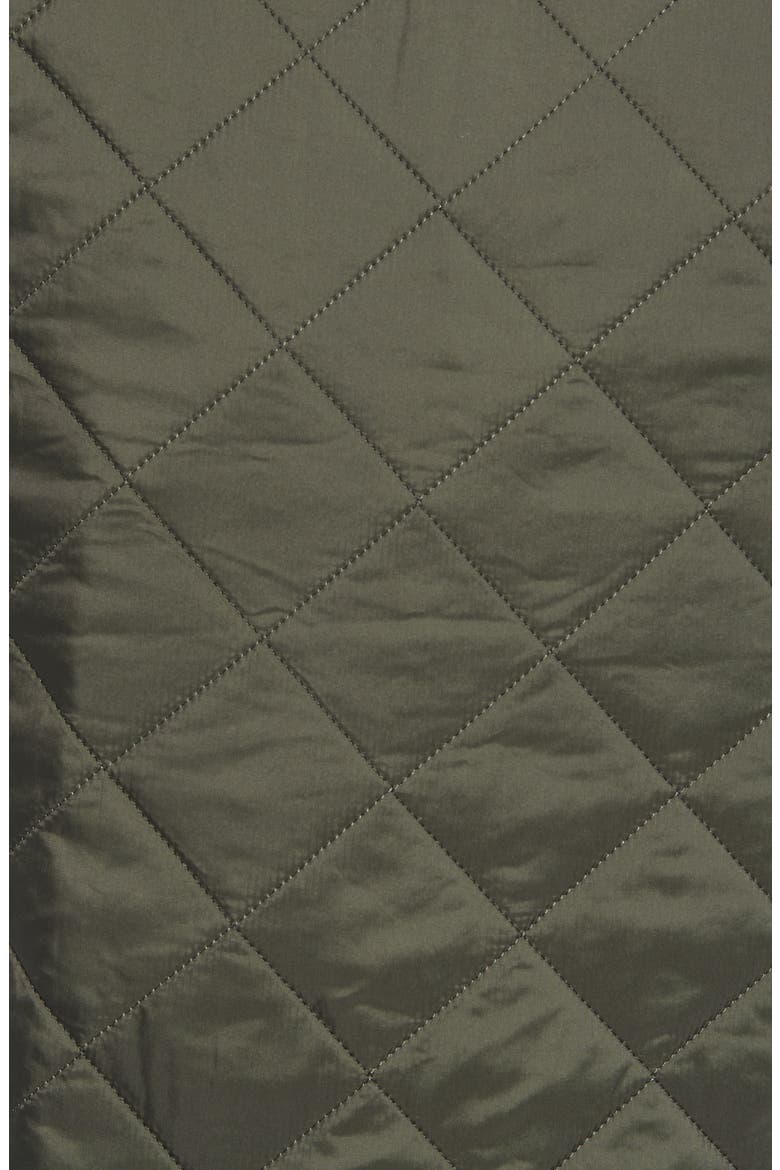 Zip Line Quilted Vest, Alternate, color, OLIVE/CLASSIC