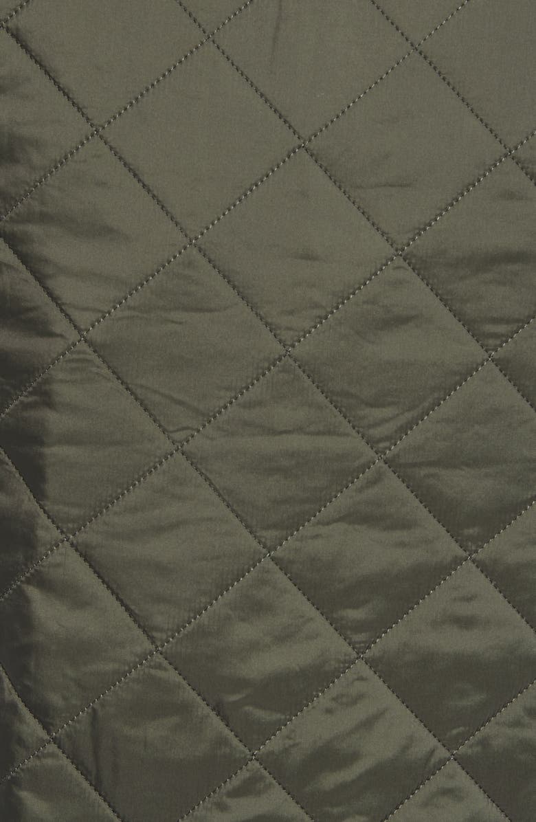 Barbour Zip Line Quilted Vest, Alternate, color, 