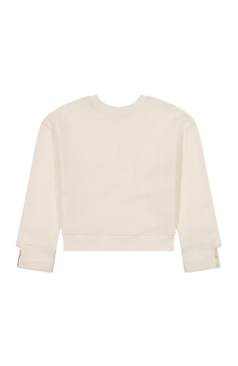 DL1961 Edie Crop Shirt Girls, Alternate, color, Manilla