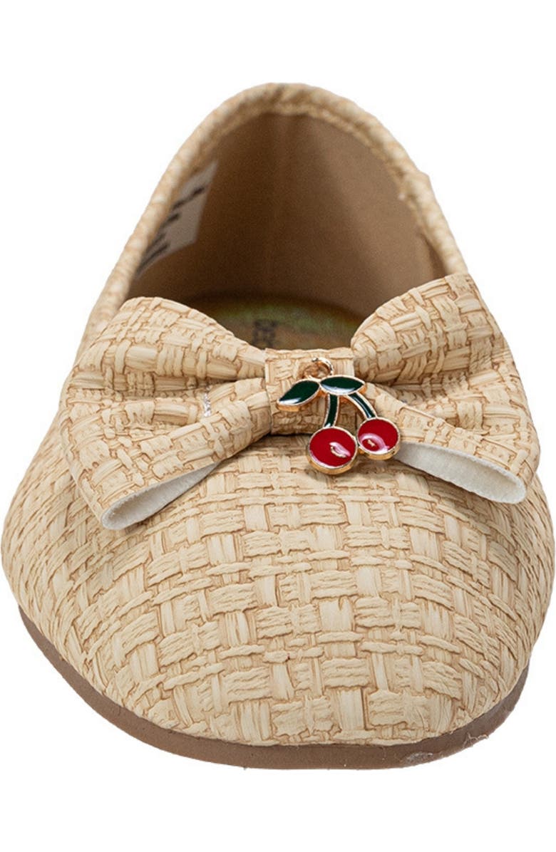 bebe Kids' Faye Flat, Alternate, color, Tan