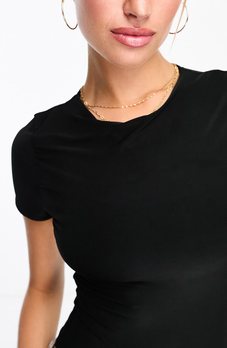 ASOS DESIGN T-Shirt Bodysuit, Alternate, color, 