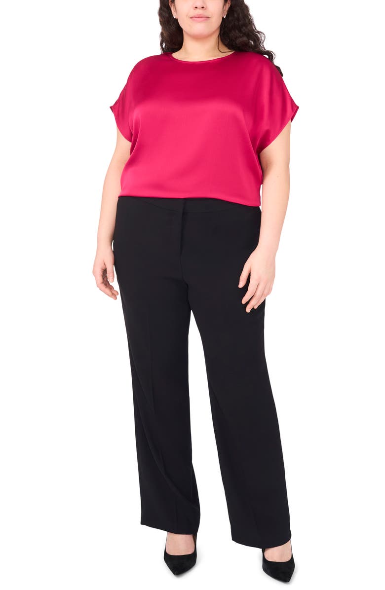 Halogen<sup>®</sup> Charmeuse Top, Alternate, color, Vivacious