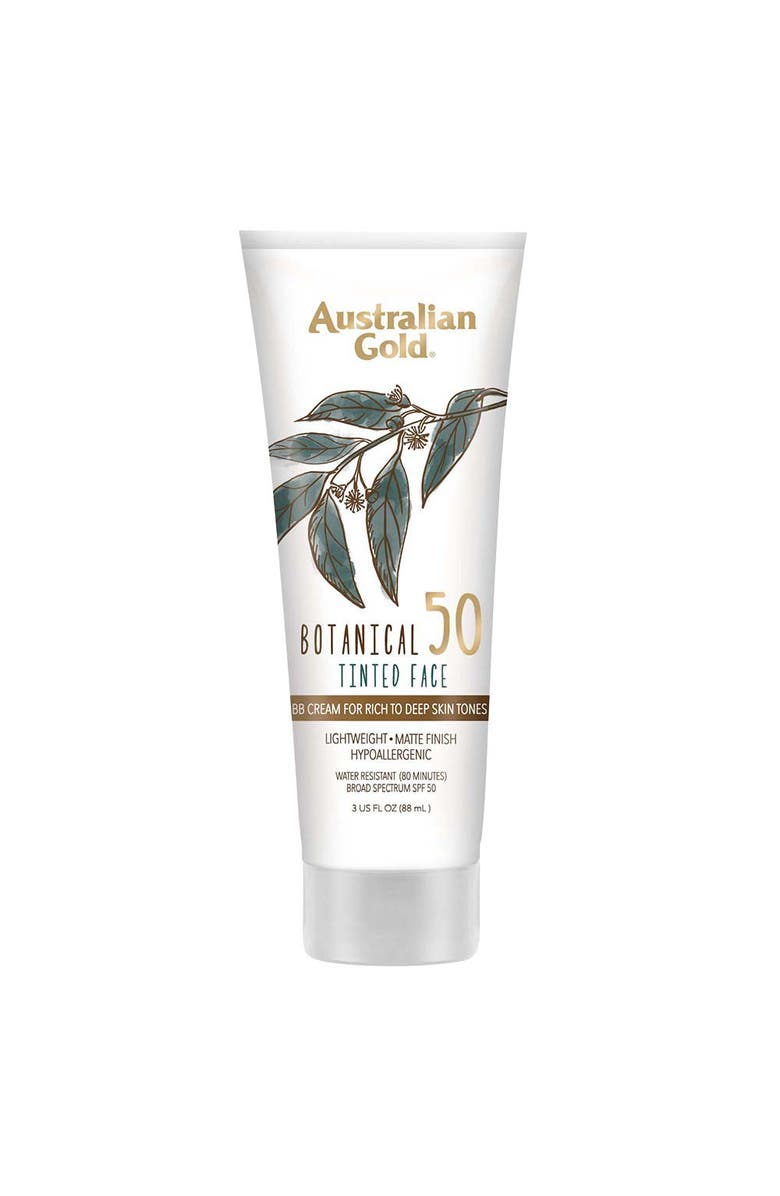 Australian Gold SPF 50 Tinted Face Mineral Lotion, Main, color,
