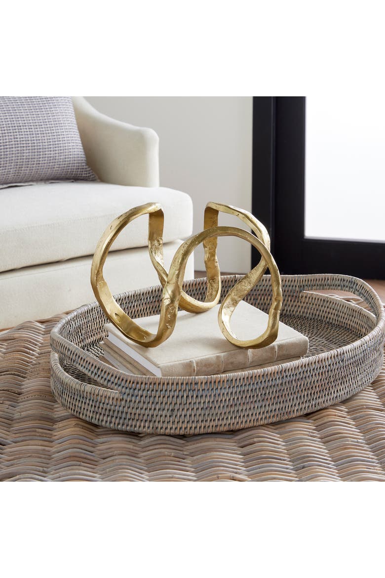 Eryndor Sculpture Decorative Object, Alternate, color, Gold