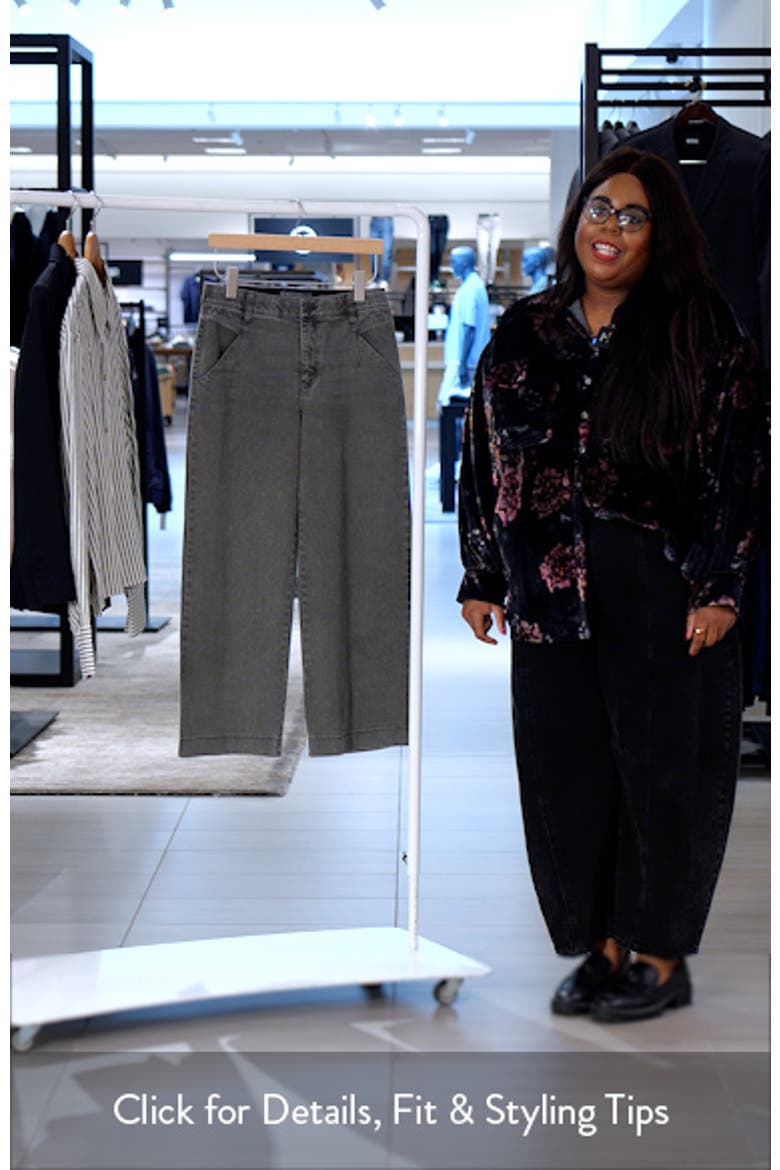 Wyatt Skyrise Washed Ankle Wide Leg Jeans video