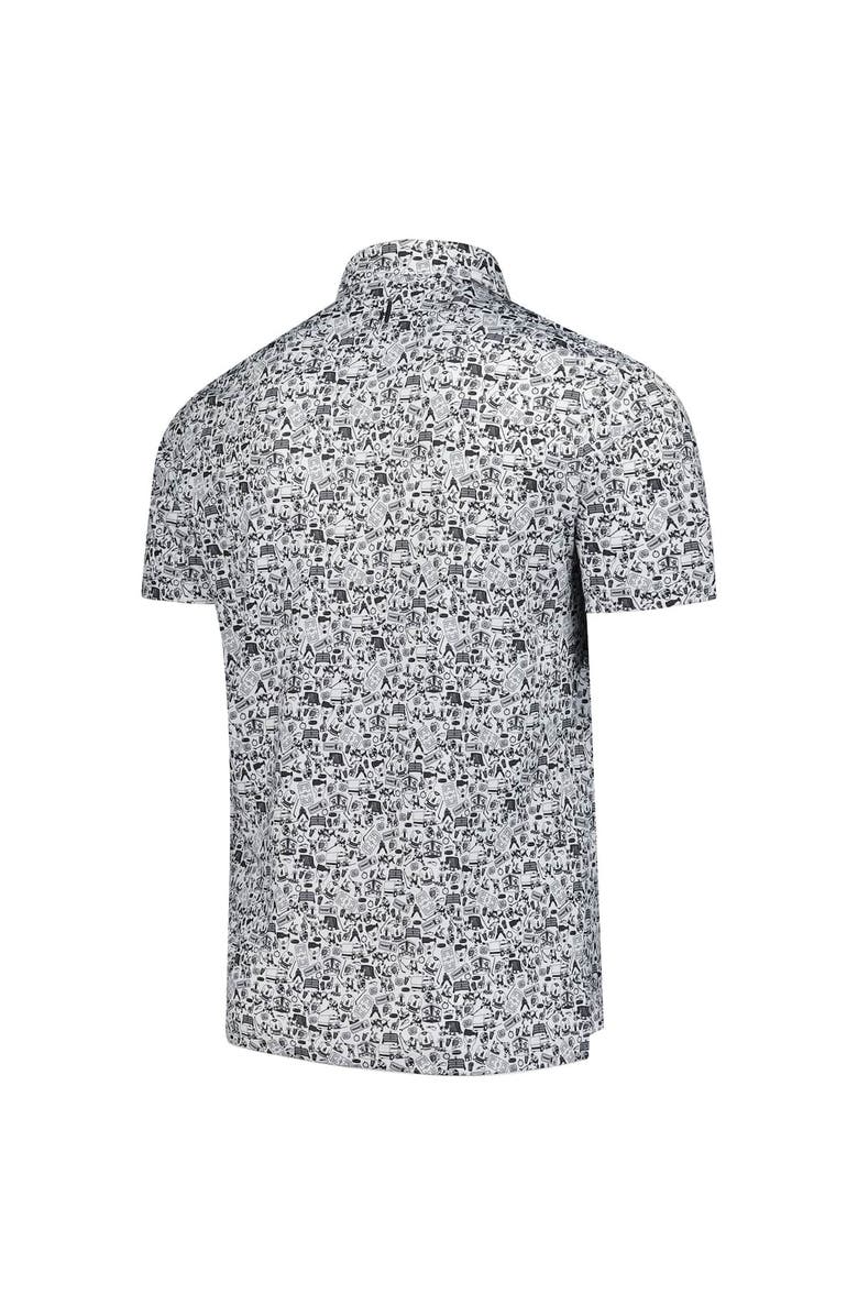 johnnie-O Men's johnnie-O Black/White New Jersey Devils Slapshot Polo, Alternate, color, Black