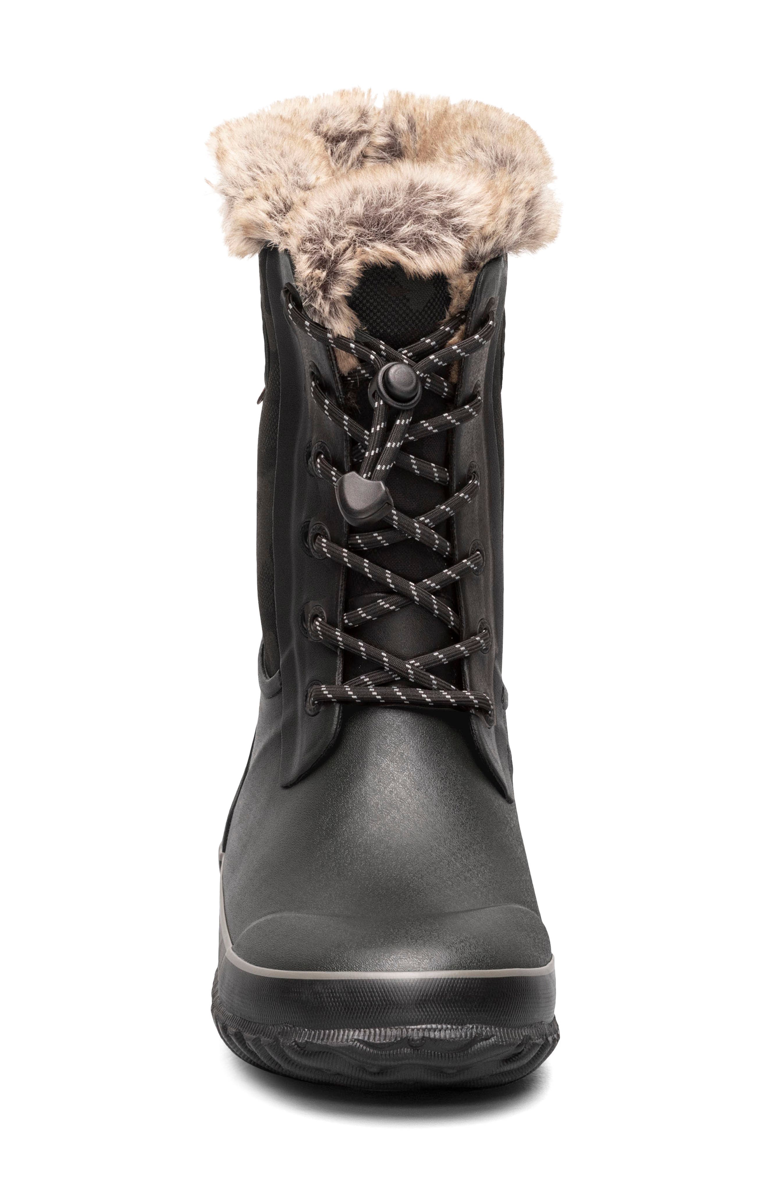 Bogs Arcata Tonal Camo Faux Fur Lined Boot, Alternate, color, 