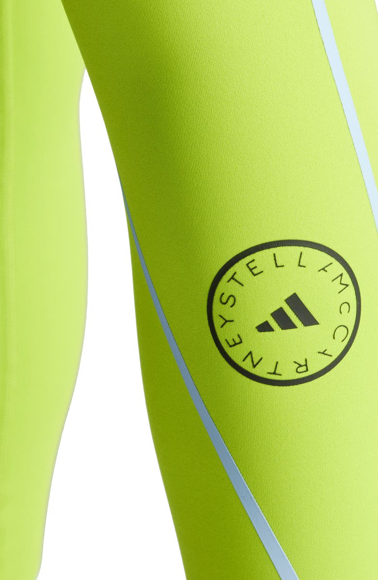 adidas by Stella McCartney HEAT.RDY Running Leggings, Alternate, color, Semi Solar Slime