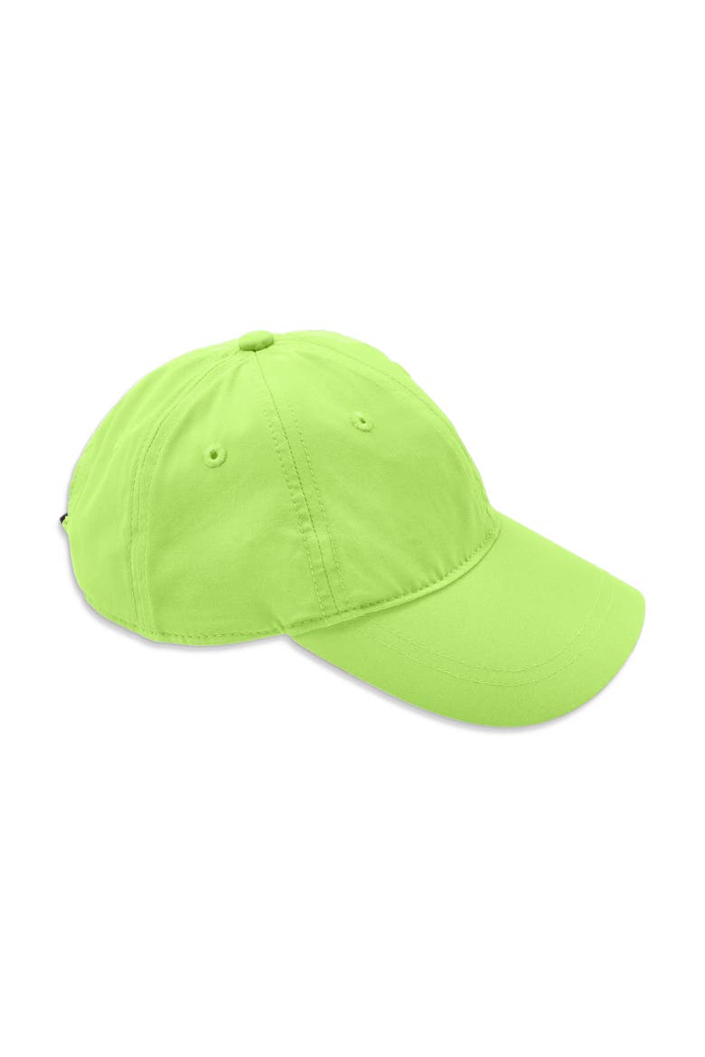 Kids Staycool Stretch Baseball Cap, Main, color, Lime