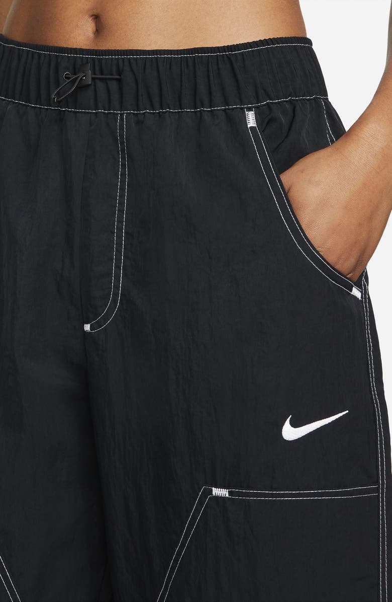 Nike Sportswear Swoosh Woven Pants, Alternate, color,