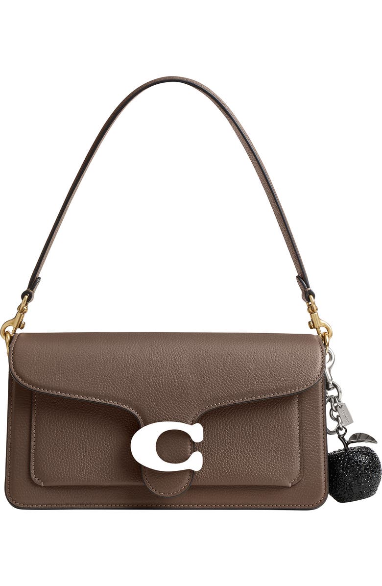 COACH Small Crystal Apple Bag Charm, Alternate, color,