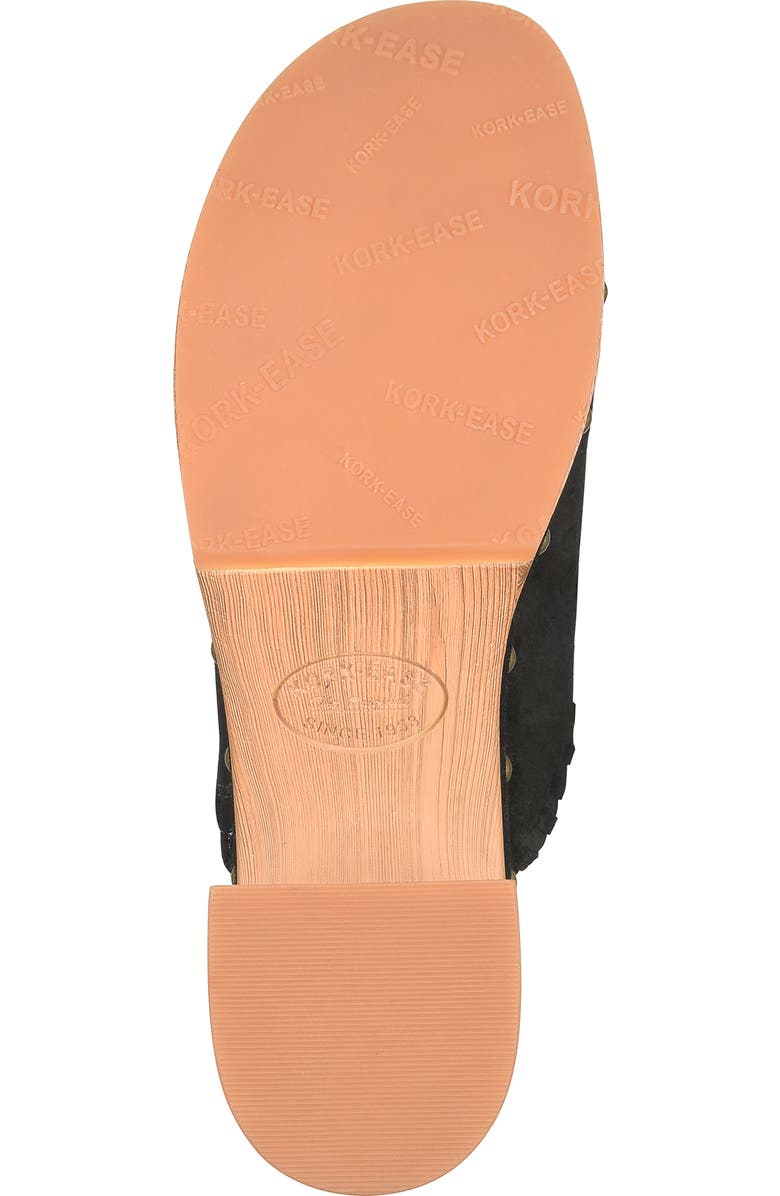 Kork-Ease<sup>®</sup> Tomika Perforated Clog, Alternate, color, Black Suede