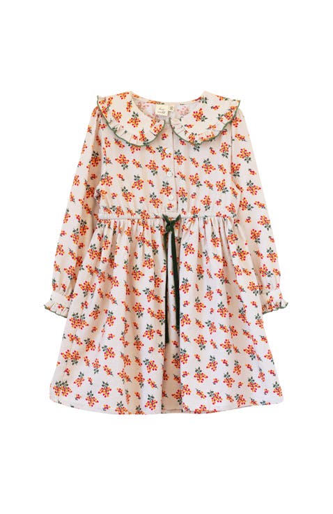 Little Kid Adelaide Velvet Tie Dress