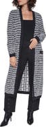 KARL LAGERFELD PARIS Stripe Sweater Duster