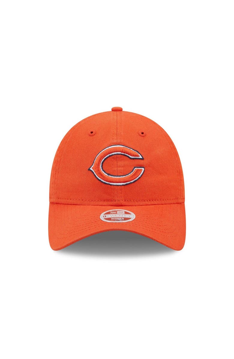 New Era Women's New Era Orange Chicago Bears Core Classic 2.0 9TWENTY Adjustable Hat, Alternate, color,