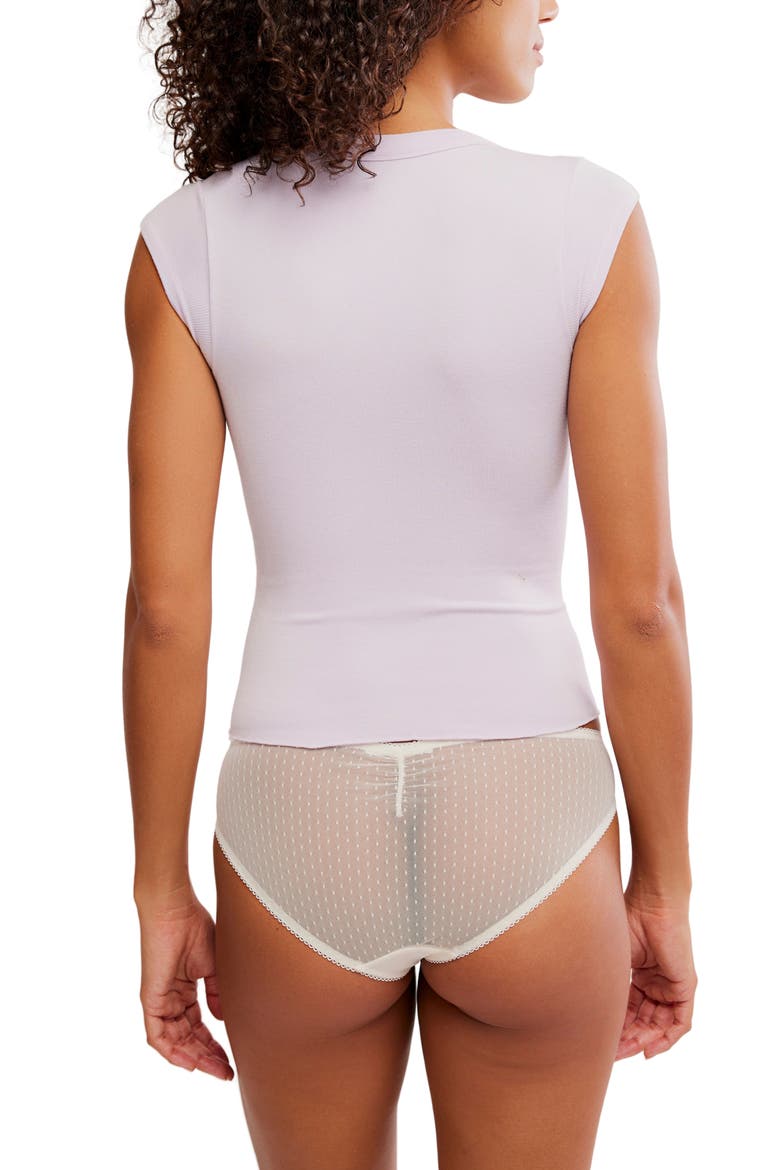 So Soft Seamless Baby Tee, Alternate, color, LAVENDER ICE