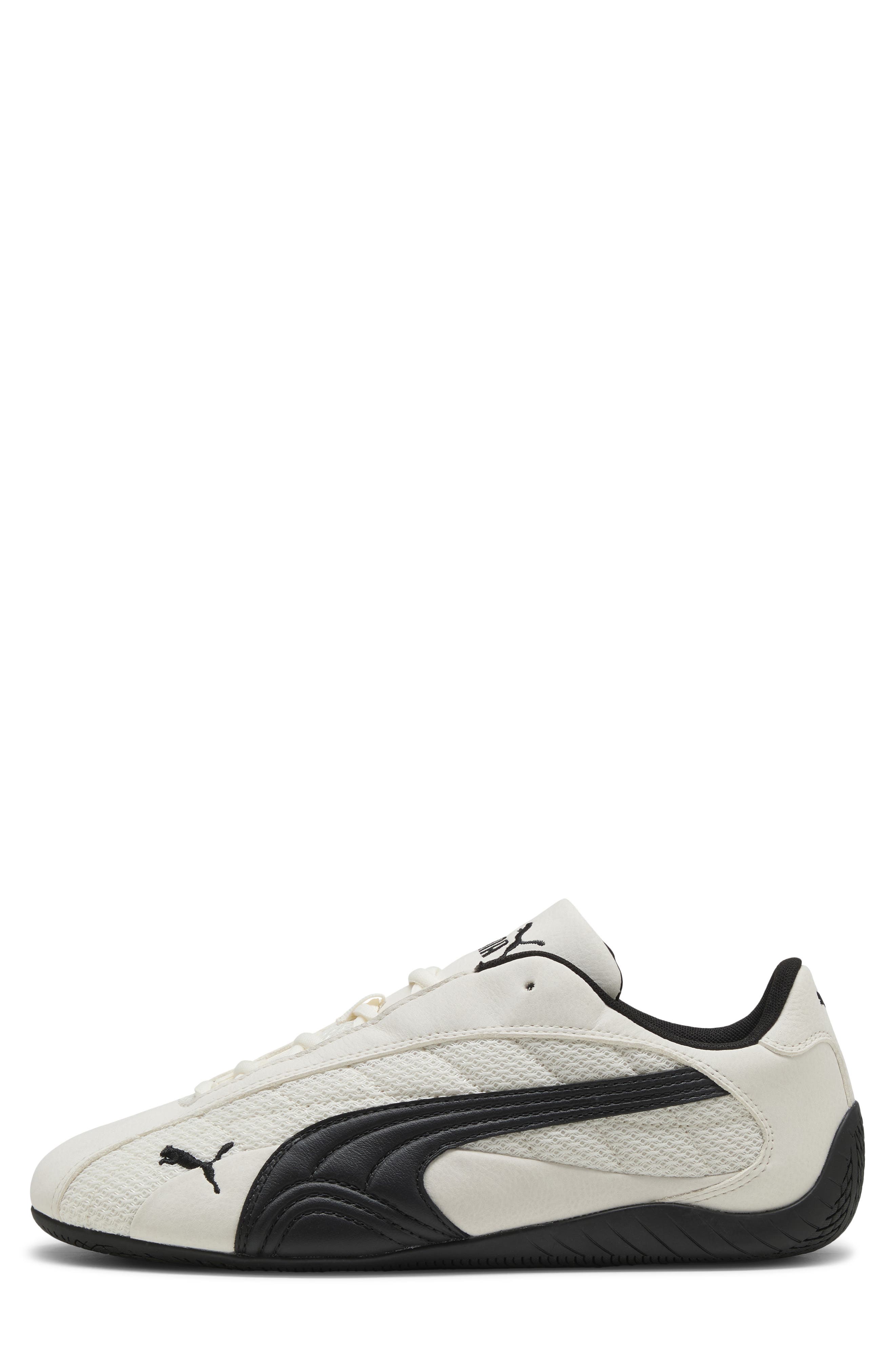 Speedcat Plus Sneaker, Alternate, color, WARM WHITE/ PUMA BLACK