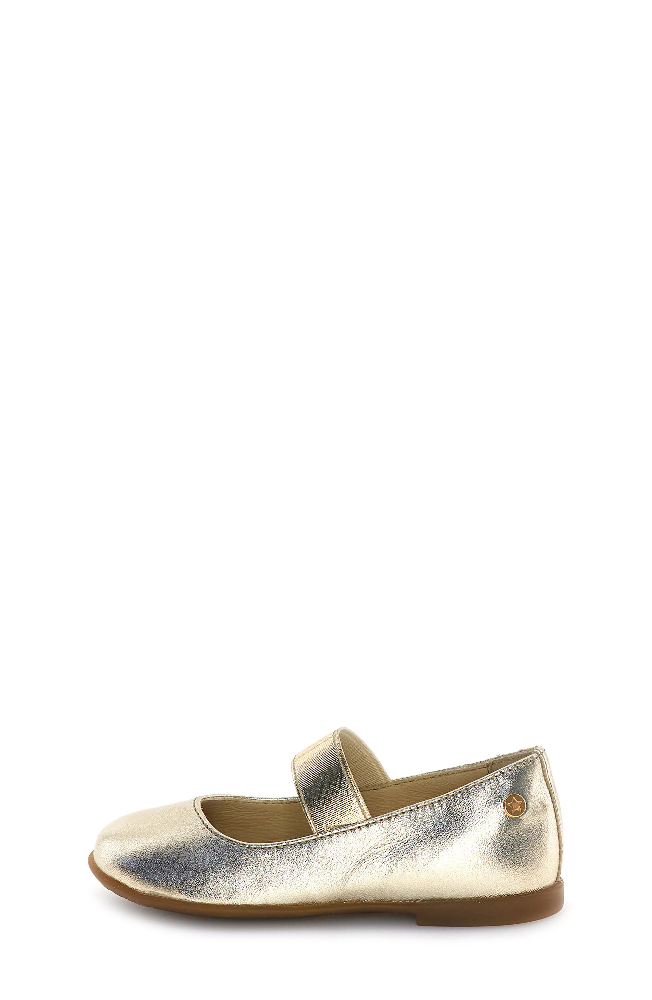 Kids' Valy Leather Mary Jane, Alternate, color, GOLD