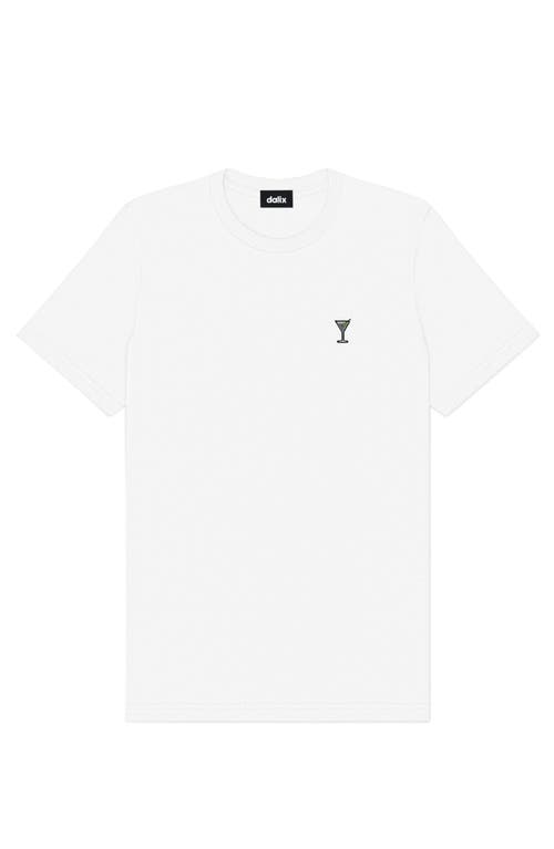 Dalix Mens Martini Cotton Tee
