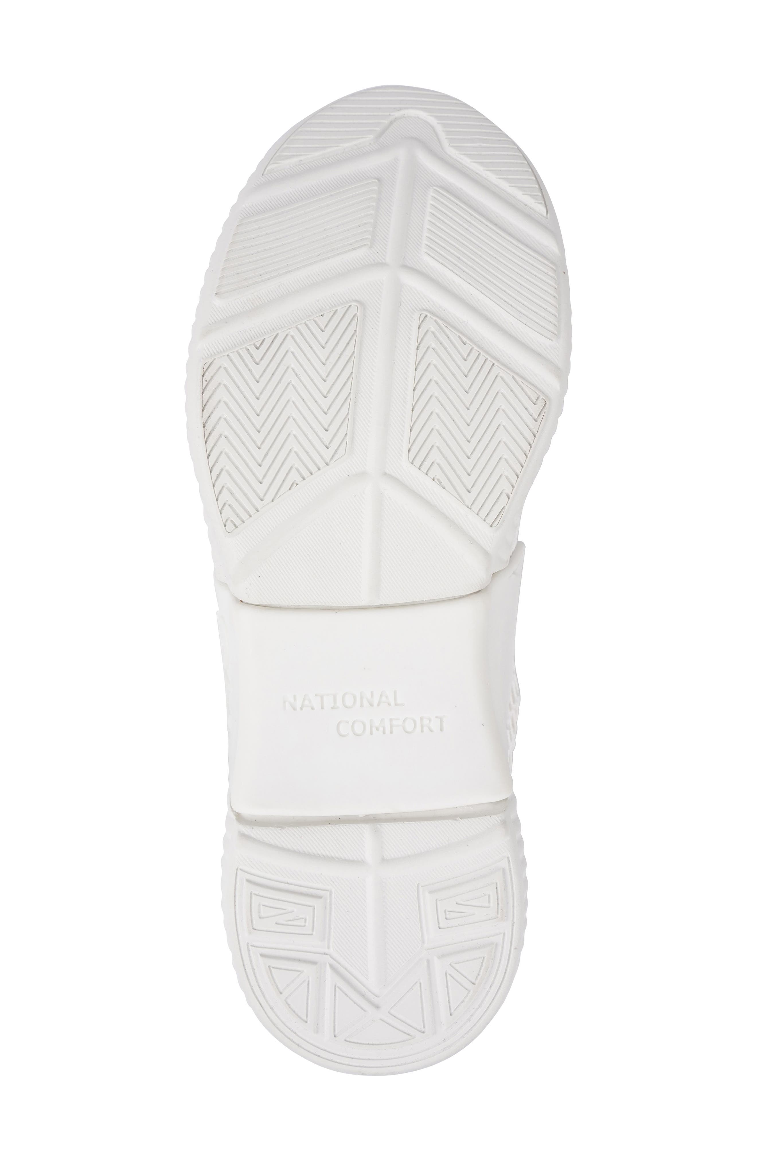 Alinna Sneaker, Alternate, color, WHITE FABRIC