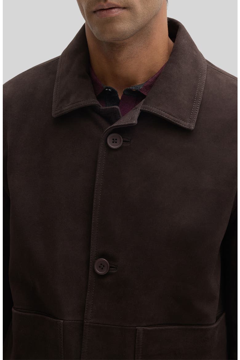 Bradford Suede Jacket, Alternate, color, BROWN