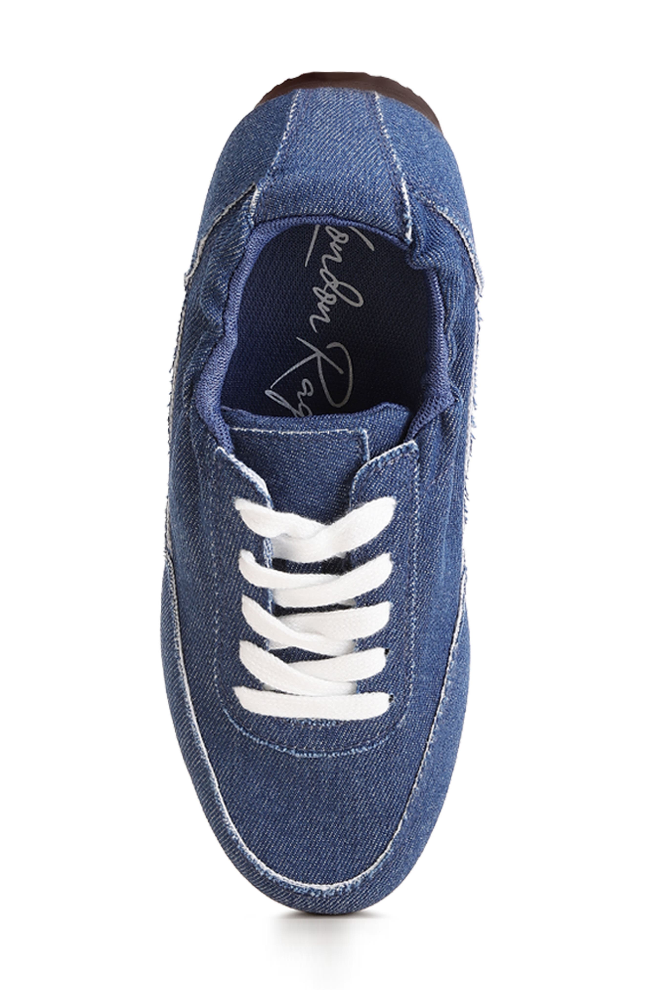 Sariel Sneaker, Alternate, color, BLUE DENIM