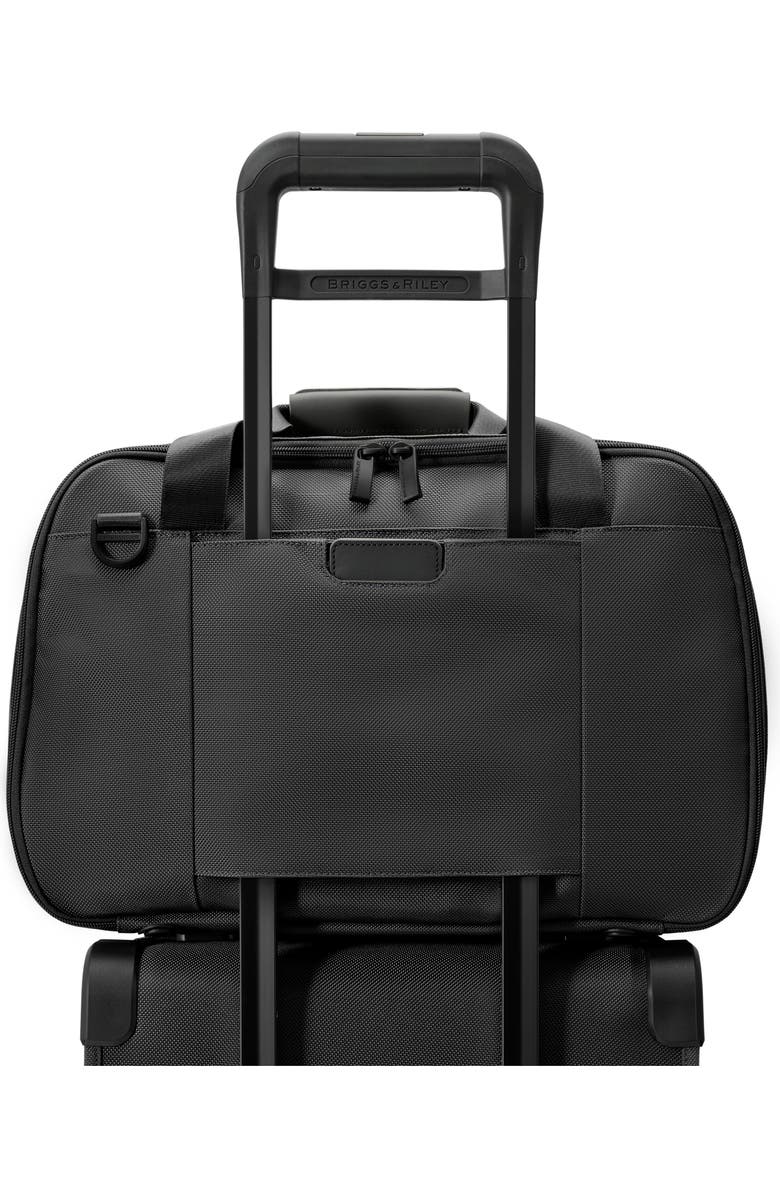 Briggs & Riley Baseline 17-Inch Expandable Cabin Bag, Alternate, color, Black